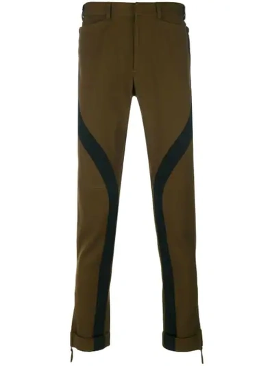 Pre-owned Jean Paul Gaultier Vintage Military Trousers In Brown