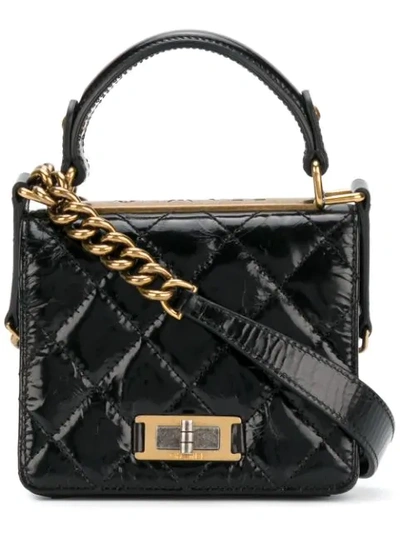 Pre-owned Chanel Mini Shoulder Bag In Black