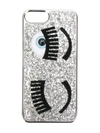 Chiara Ferragni 'flirting' Iphone6 Plus-hülle In Metallic