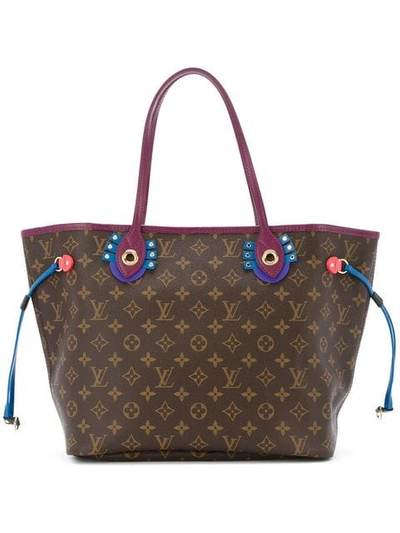 Louis Vuitton Neverfull Mm Tote - Brown