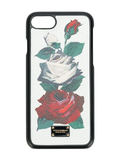 Dolce & Gabbana Rose Iphone 7 Case - White