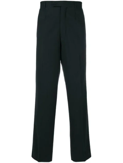 Pre-owned Dolce & Gabbana Wide Leg Trousers In Black