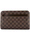 Louis Vuitton Saint Louis Zipped Clutch - Brown