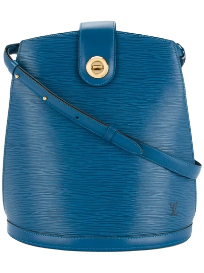 Louis Vuitton Vintage Epi Cluny Toledo Shoulder Bag - Blue