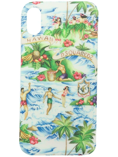 Dsquared2 Hawaii Iphone X Case - Multicolour