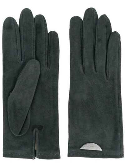 Dior Christian  Vintage Classic Gloves - Grey