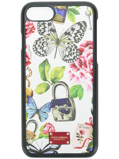 Dolce & Gabbana Printed Iphone 7 Case In Multicolour