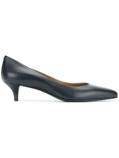 Pre-owned Hermes  Pointed Classic Pumps In Blue
