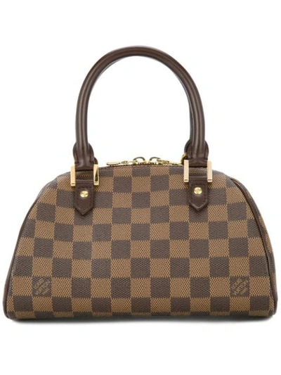 Pre-owned Louis Vuitton Mini Rivela Tote In Brown