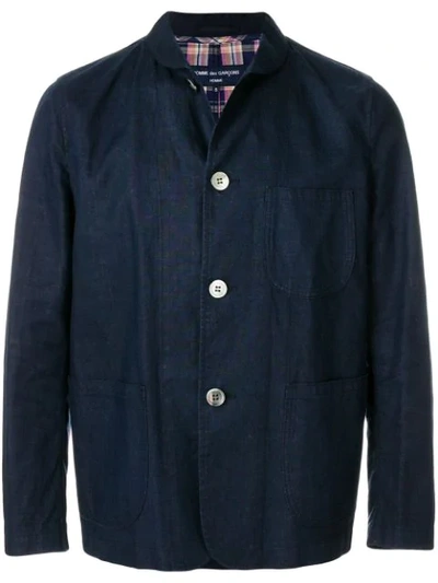 Pre-owned Comme Des Garçons Postman Jacket In Blue