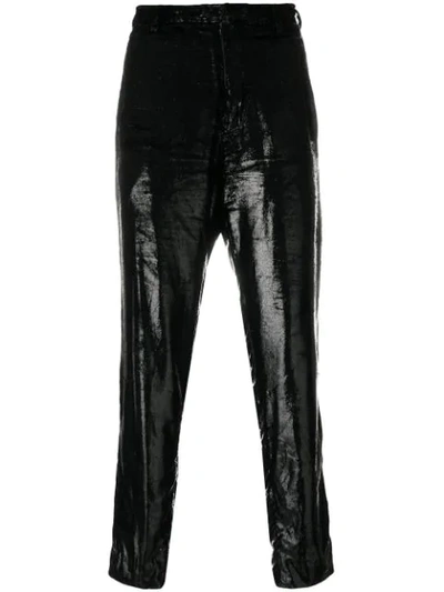 Pre-owned Jean Paul Gaultier Vintage 1996 L'homme Moderne Trousers In Black