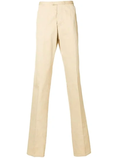 Romeo Gigli Vintage Classic Straight Trousers - Neutrals