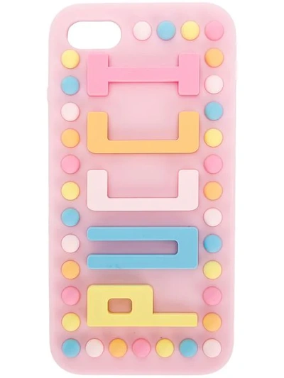 Emilio Pucci Logo Iphone 7 Case In Pink