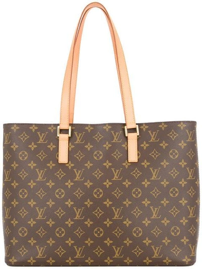 Pre-owned Louis Vuitton  Luco Shoulder Bag In Brown