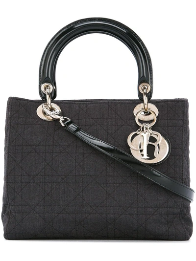 Dior Christian  Vintage Lady  2way Bag - Black
