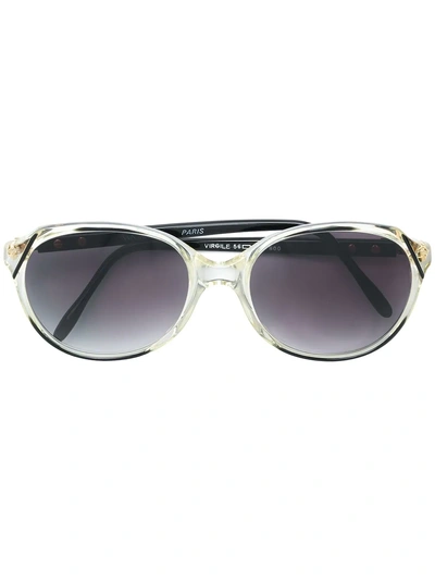 Saint Laurent Transparent Frame Sunglasses