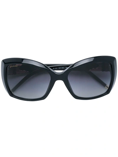 Bulgari Vintage 1990s Embellished Square-frame Sunglasses