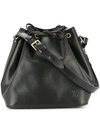 Louis Vuitton Vintage Petit Noe Drawstring Shoulder Bag - Black
