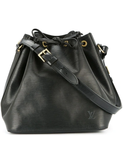 Louis Vuitton Vintage Petit Noe Drawstring Shoulder Bag - Black