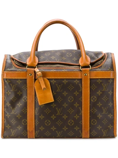 Pre-owned Louis Vuitton  Monogram Travel Bag In Brown