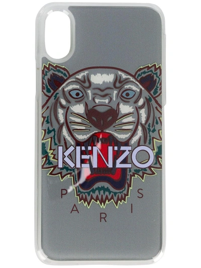 Kenzo Tiger Iphone X Case - Grey