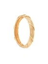 Pre-owned Chanel Vintage  Cc Logos Bangle - Metallic