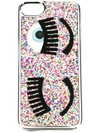 Chiara Ferragni Flirting Glitter Iphone Case - Multicolour