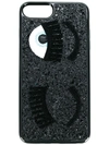 Chiara Ferragni Flirting Glitter Iphone Case - Black