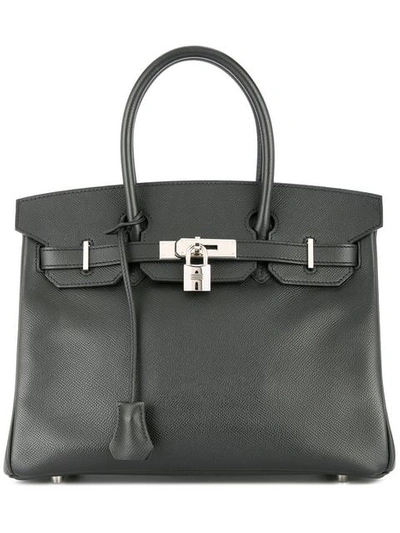 Pre-owned Hermes Hermès Vintage Birkin 30 Handbag - Black