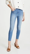 L Agence Margot High-rise Skinny Ankle Jeans In Light Vintage