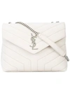 Saint Laurent Lou Lou Shoulder Bag - White