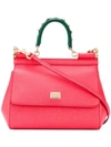 Dolce & Gabbana 'sicily' Handtasche In Red