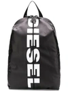 Diesel F-bold Backpack In Black