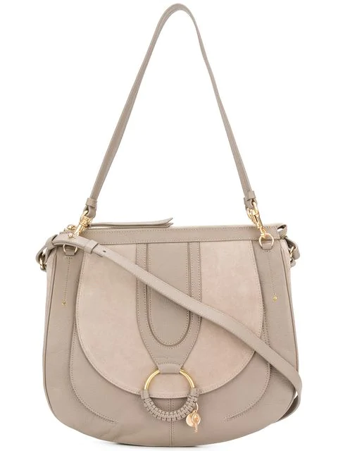 See By Chloe Grosse Hana Schultertasche In Neutrals Modesens
