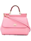 Dolce & Gabbana Kleine 'sicily' Handtasche - Rosa In Pink