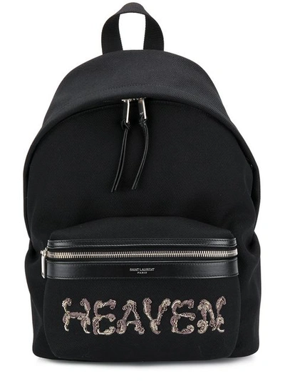 Saint Laurent Heaven バックパック ブラック Saint Laurent Heaven バックパック ブラック