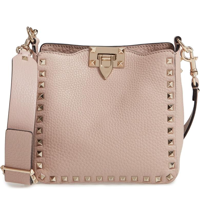 valentino rockstud bag poudre