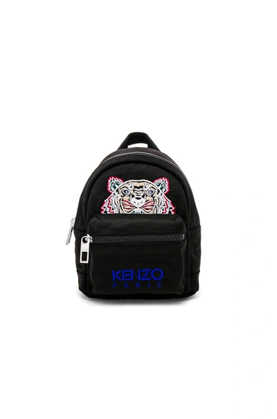 Kenzo Mini Nylon Backpack In Black.