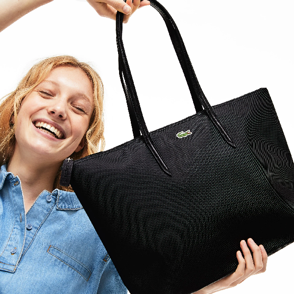 lacoste small tote bag