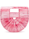 Cult Gaia Mini 'ark' Handtasche In Pink
