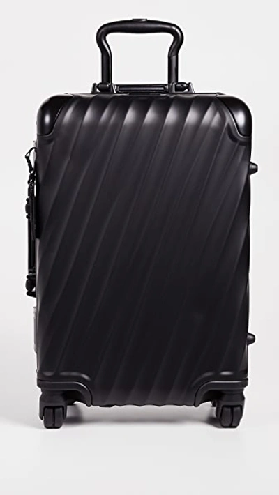 Tumi 19 Degree Aluminum International Carry On Suitcase In Black