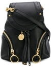 See By Chloé See By Chloe Black Olga Backpack