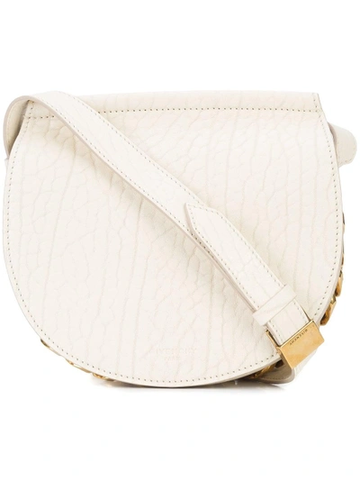 Givenchy Infinity Mini Saddle Bag In White
