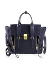 3.1 Phillip Lim Medium Pashli Leather Satchel In Ink