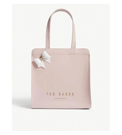 Ted Baker Cleocon Small Bow Tote Bag In Light Pink