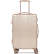 Calpak Ambeur 22-inch Rolling Spinner Carry-on In Gold