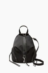 Rebecca Minkoff Convertible Mini Julian Nylon Backpack In Black