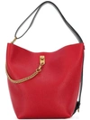 Givenchy Gv Bucket Bag In Red