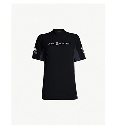 Sail Racing Orca Rashguard Stretch T-shirt In Black