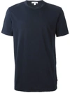 James Perse Round Neck T-shirt In Blue